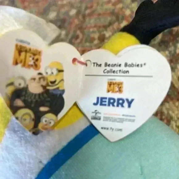 Ty Despicable Me three Jerry the minion 3” x 5 plush – multicolor - Picture 5 of 5